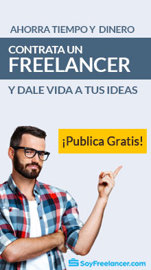 Ahorra tiempo y dinero, contrata un freelancer y dale vida a tus ideas con soyfreelancer.com